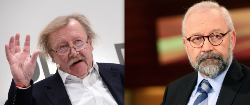 Peter Sloterdijk (links) und Herfried Münkler Foto: picture alliance; Eventpress