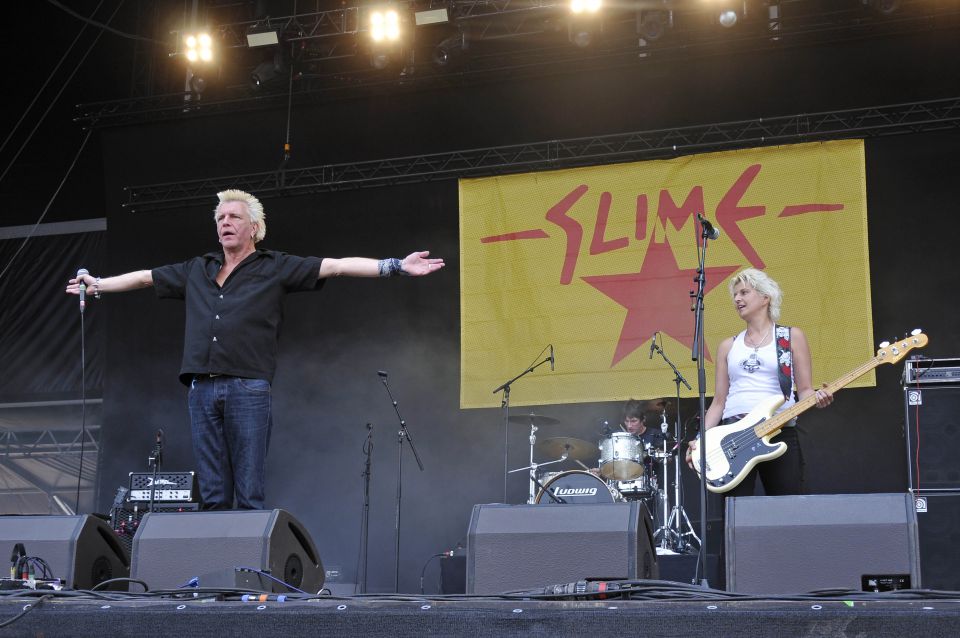 Konzert der Band Slime