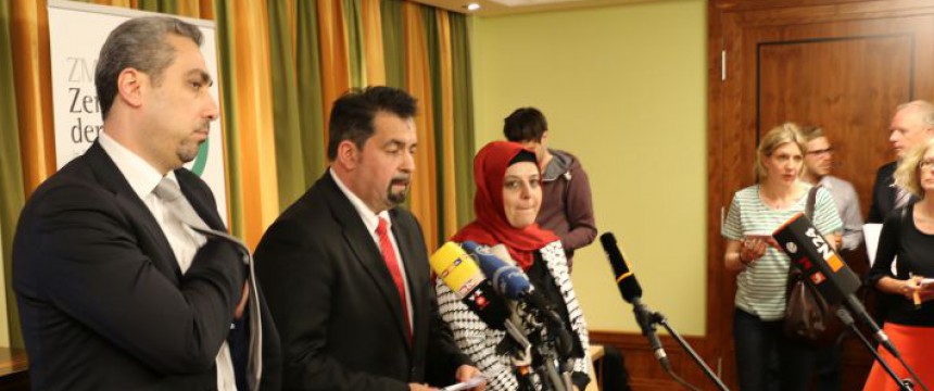 Aiman Mazyek (m.): Abbruch der Verhandlungen Foto: JF