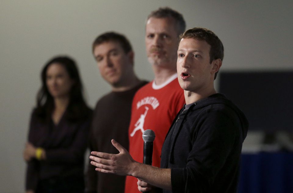 Marc Zuckerberg und FacebookManager