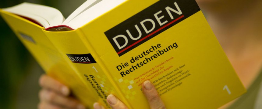 Duden: Deutsch soll in der EU nicht benachteiligt werden Foto: dpa