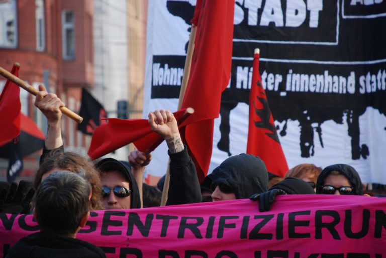 Linksextremisten in Berlin