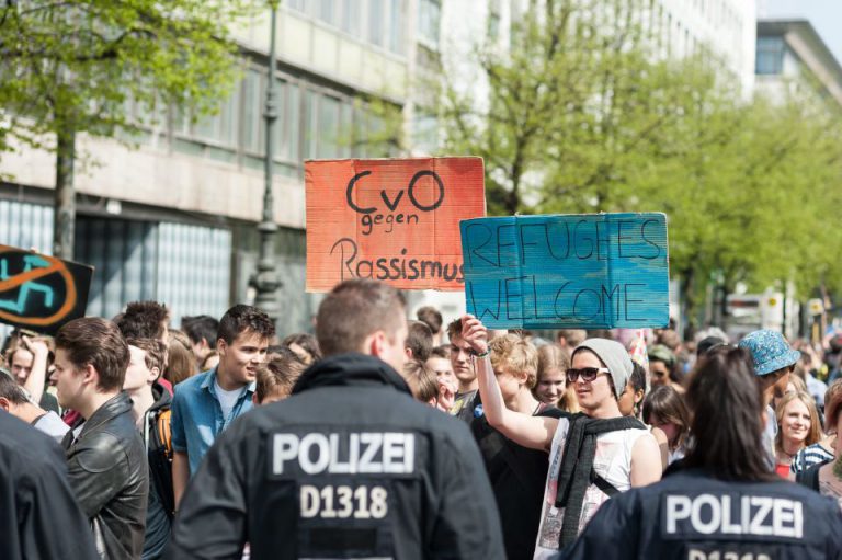 Schulstreik-Demonstratoin