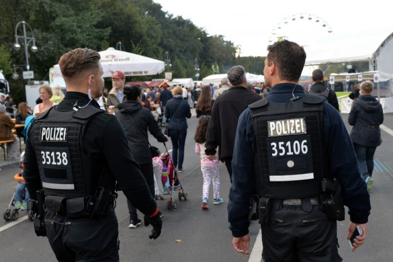 Polizisten in Berlin