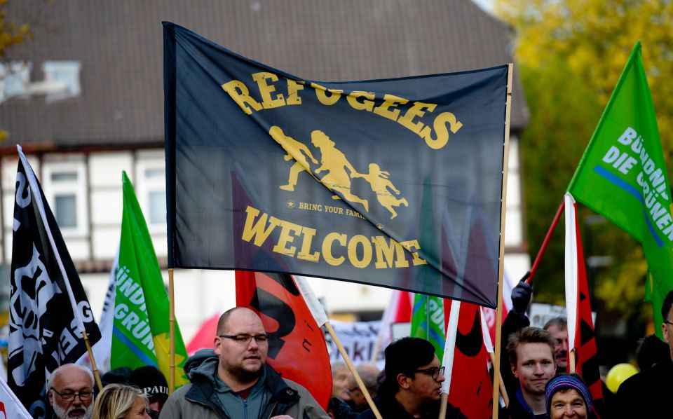 „Refugees Welcome“-Demonstration