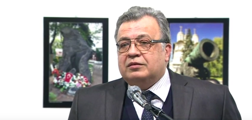 Der russische Botschafter in der Türkei, Andrej Karlow