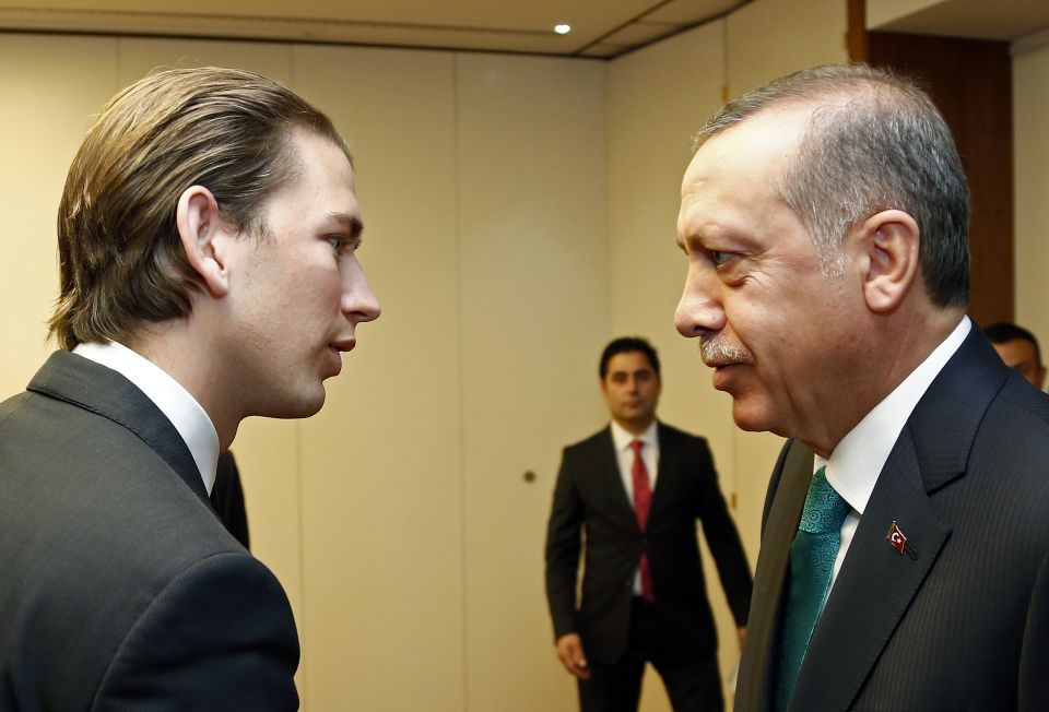 Sebastian Kurz und Recep Tayyip Erdogan