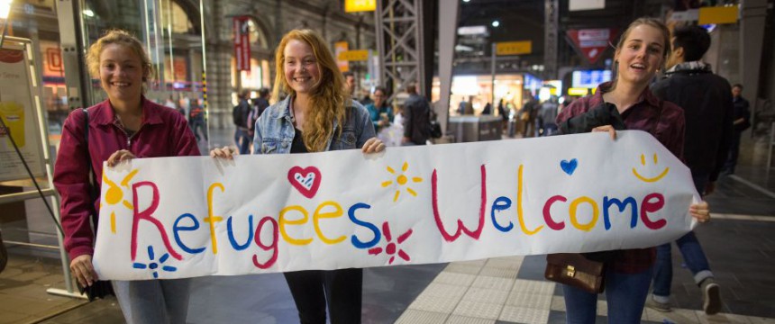 Deutsche wünschen sich wieder mehr Willkommenskultur
