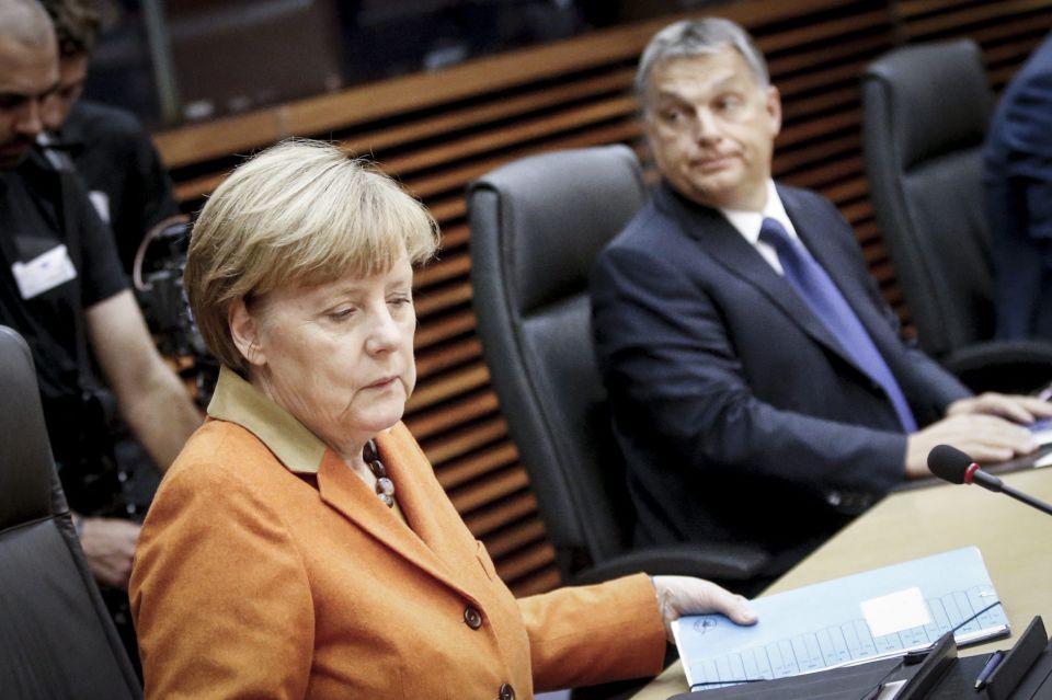 Angela Merkel und Viktor Orbán