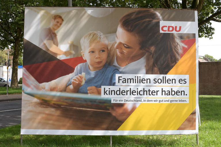 Wahlplakat zur Bundestagswahl 2017