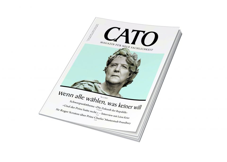 Die erste Ausgabe von „Cato“