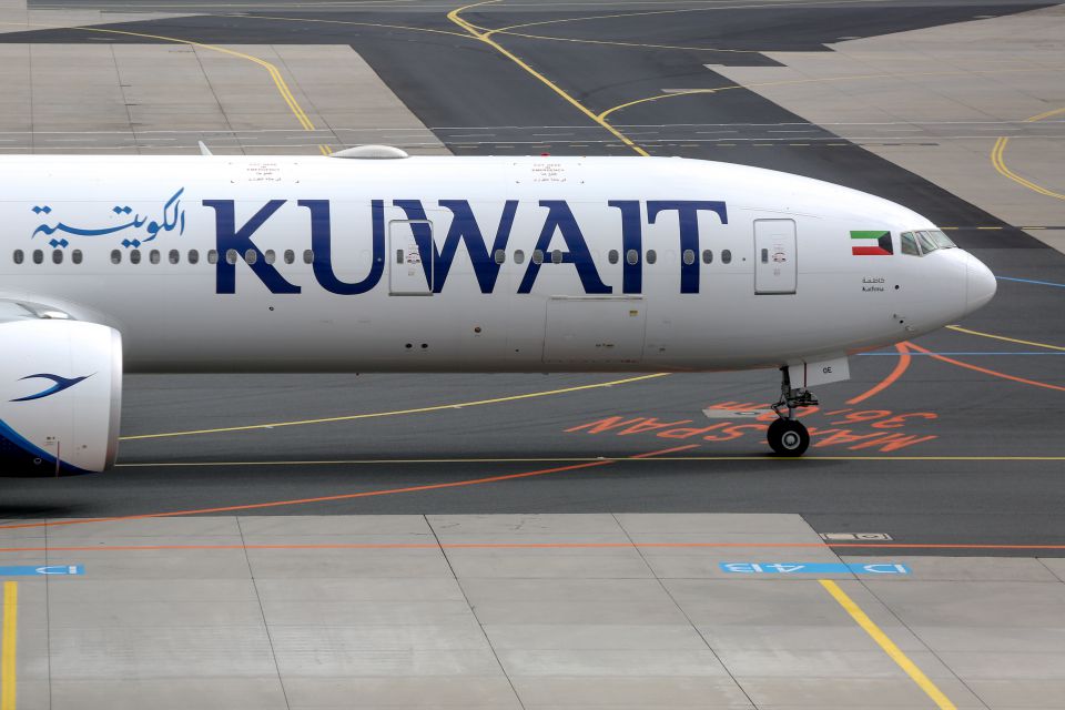 Flugzeug der Kuwait Airways