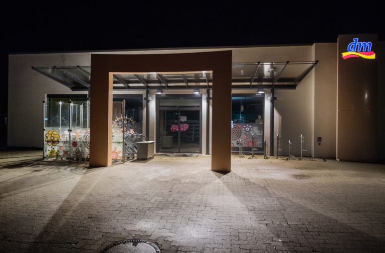 Der Tatort: Drogeriemarkt in Kandel
