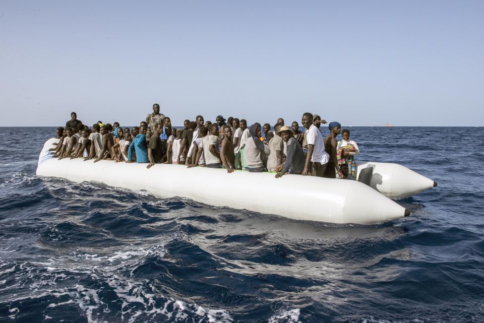 Einwanderer übers Mittelmeer