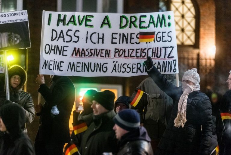 Anti-Merkel-Demo