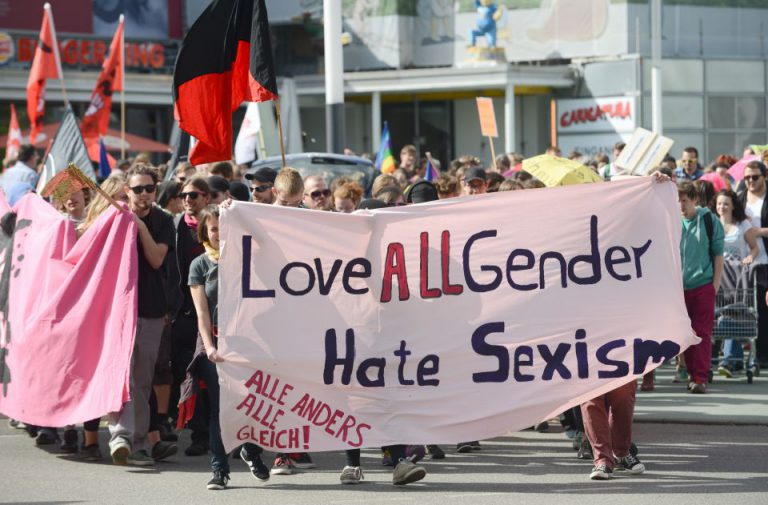 Demo gegen Sexismus