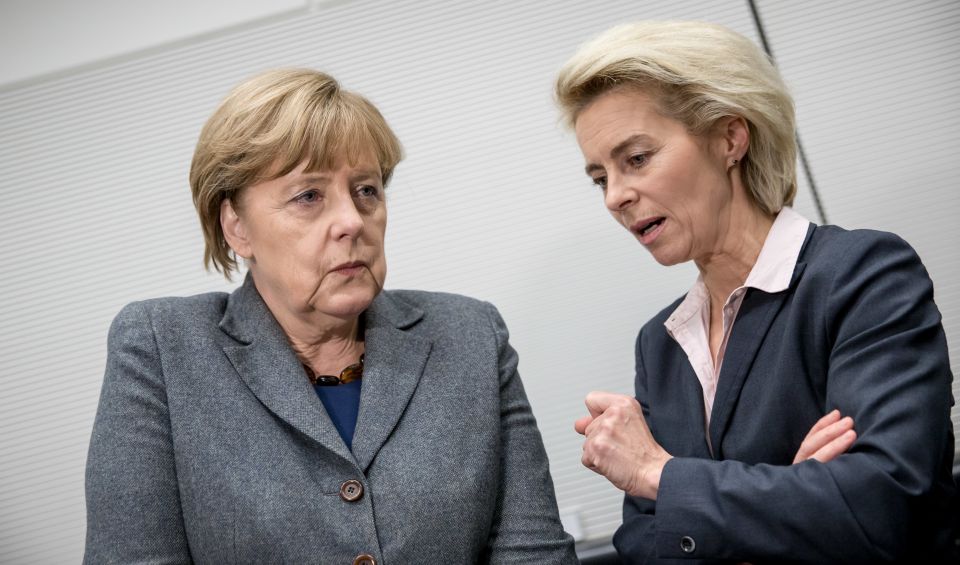 Angela Merkel und Ursula von der Leyen