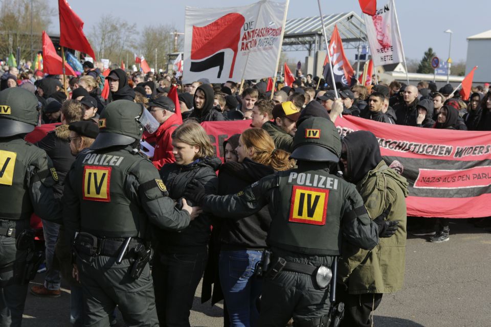 Demonstration in Kandel