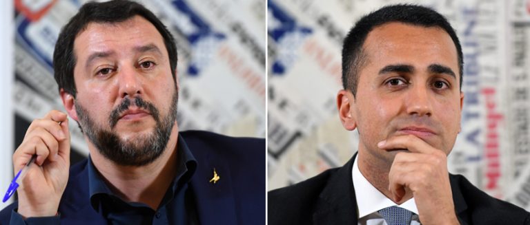 Matteo Salvini und Luigi Di Maio
