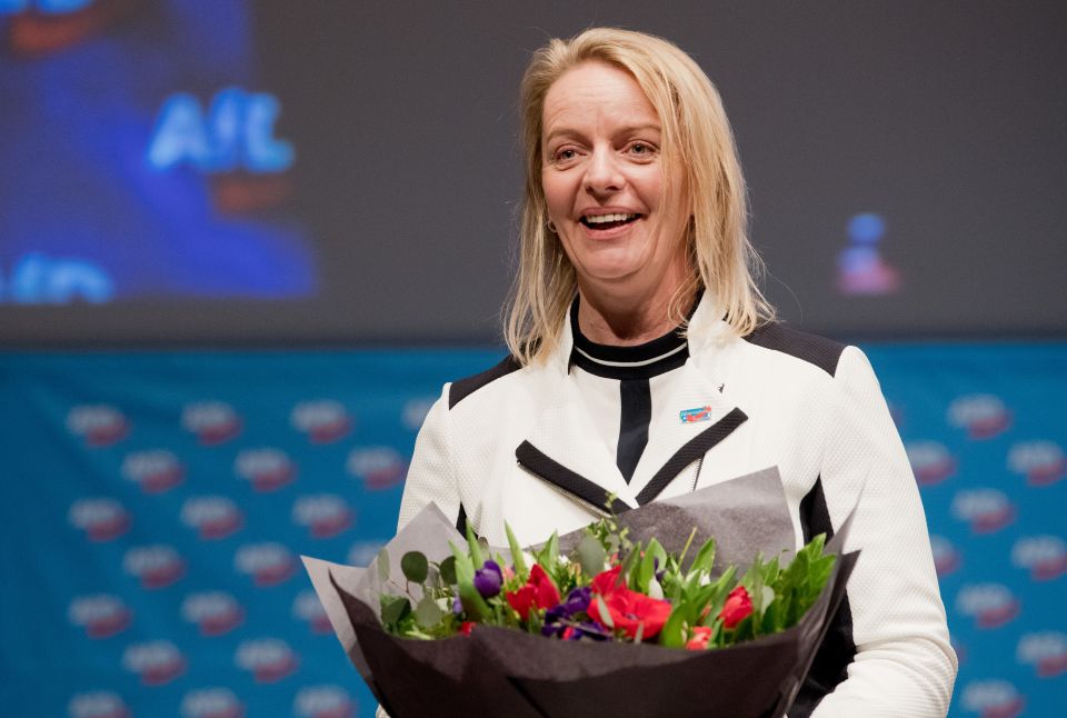 Die neue Vorsitzende der AfD Niedersachsen Dana Guth