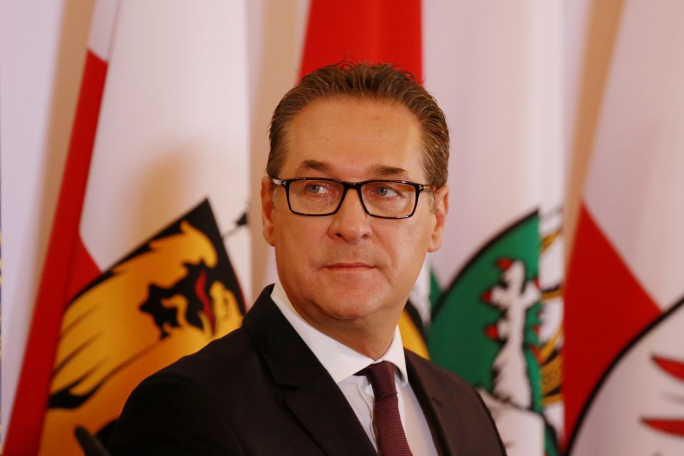Österreichs Vizekanzler H.-C. Strache (FPÖ)
