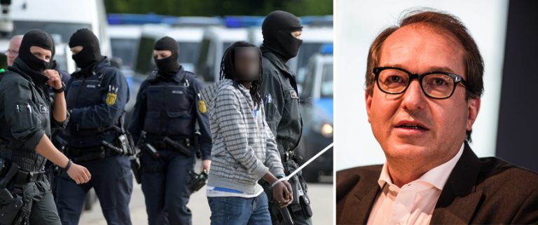 Polizeieinsatz in Ellwangen, Alexander Dobrindt