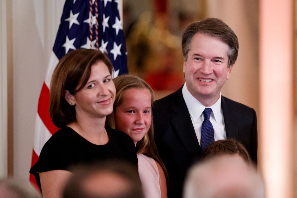 Kavanaugh with family
