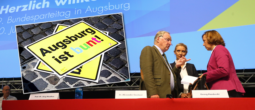 AfD-Parteitag in Augsburg