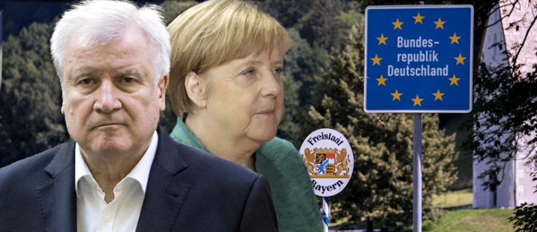 Horst Seehofer und Angela Merkel