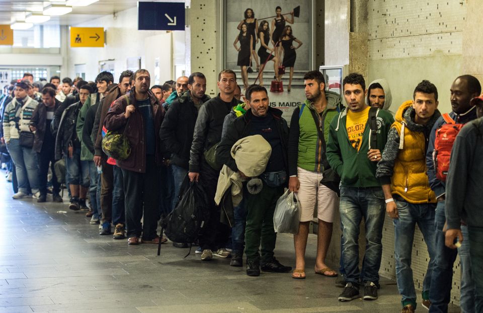 Flüchtlinge in Schönefeld