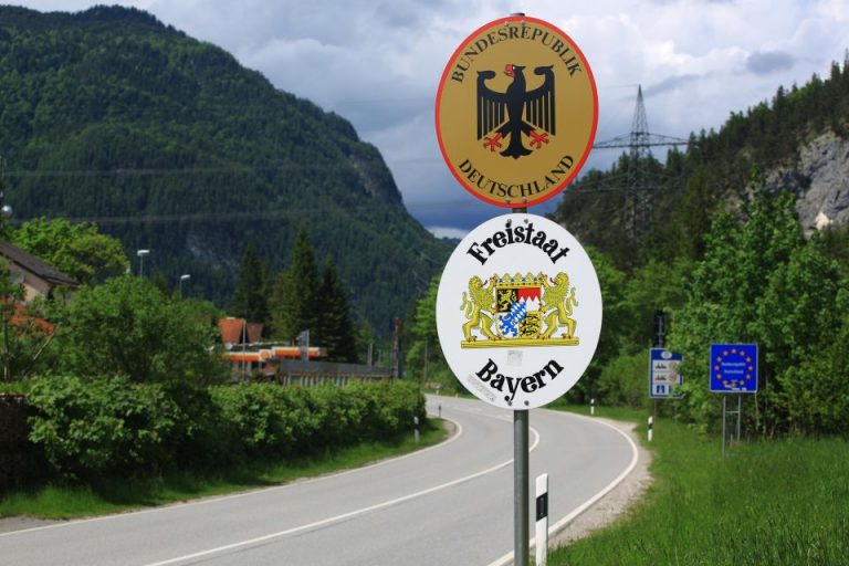 Österreichichsch-deutsche Grenze
