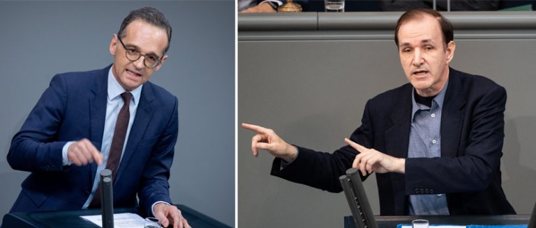 Heiko Maas (SPD), Gottfried Curio (AfD)