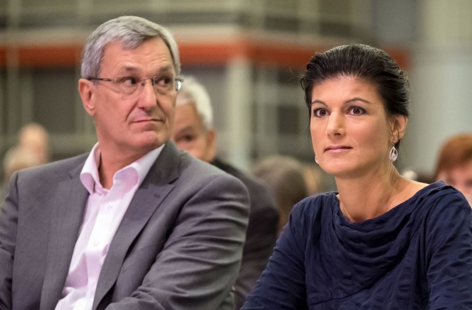 Bernd Riexinger und Sahra Wagenknecht