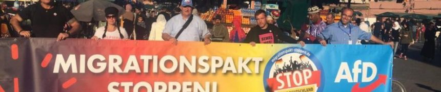 AfD-Vertreter in Marrakesch