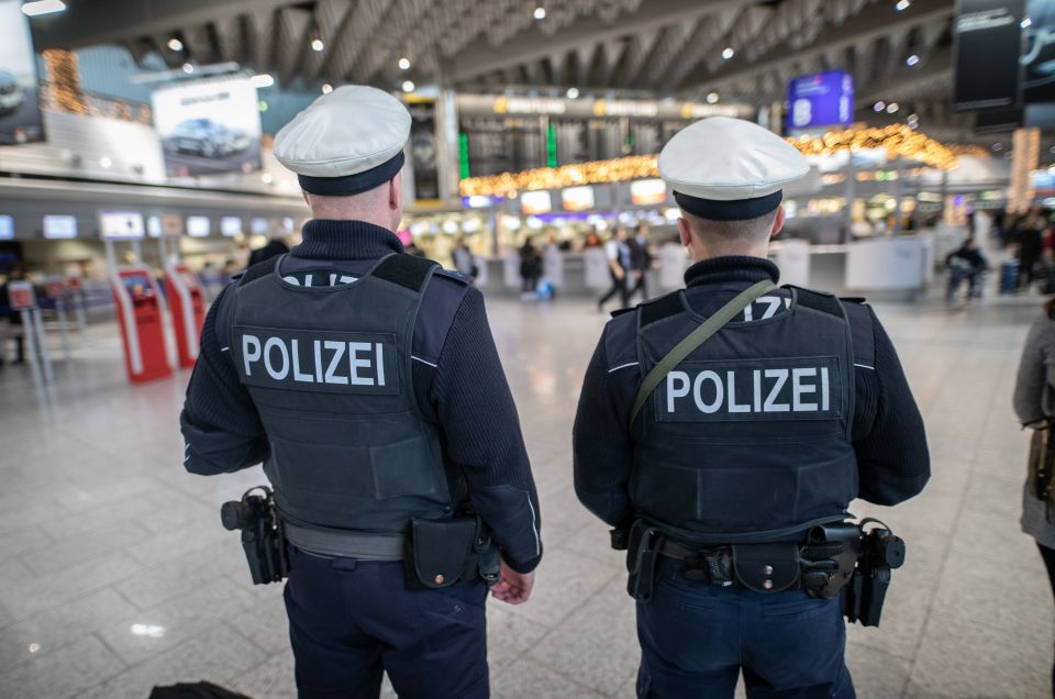 Flughafen Frankfurt Bundespolizei