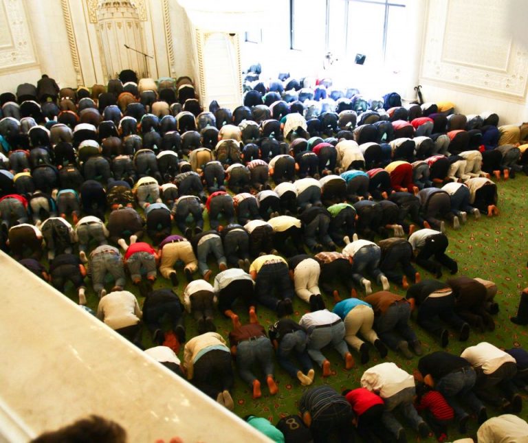 betende Moslems
