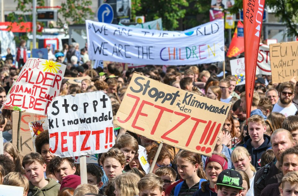 „Fridays for Future“-Demonstration in Freiburg