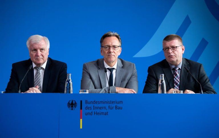 Horst Seehofer, Holger Münch und Thomas Haldenwang