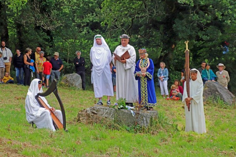 Der Thron der Druiden in der Bretagne
