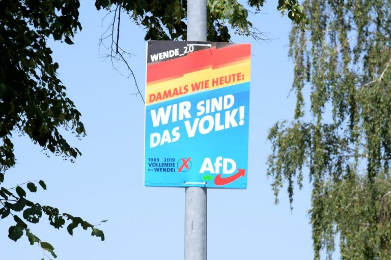 AfD-Wahlplakat