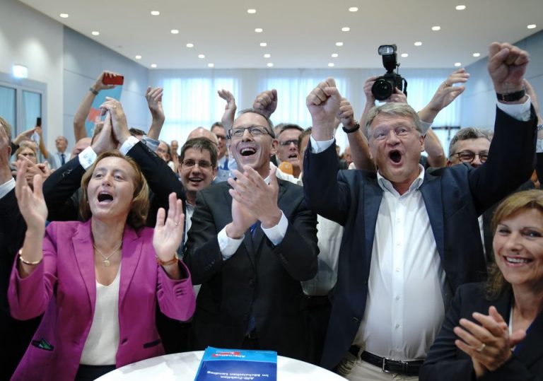 AfD jubelt über Ergebnis bei Sachsenwahl
