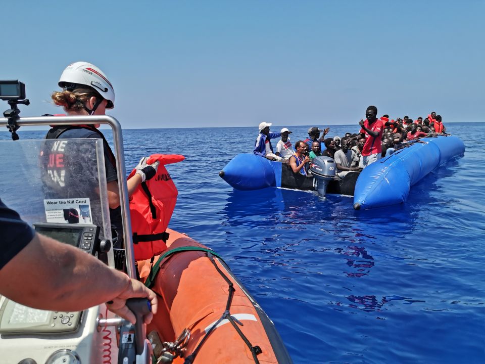 Mittelmeer Migranten