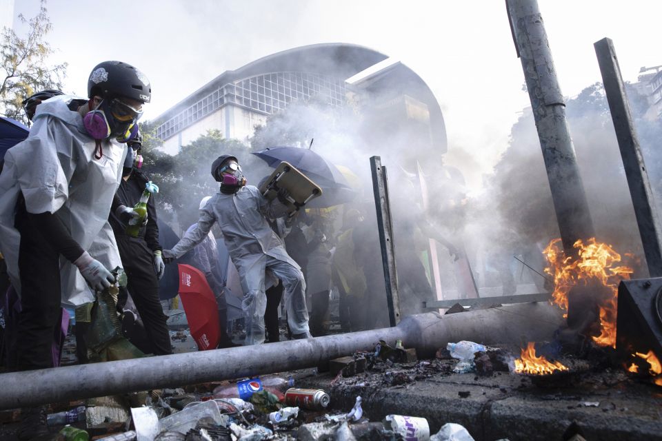 Proteste in Hongkong