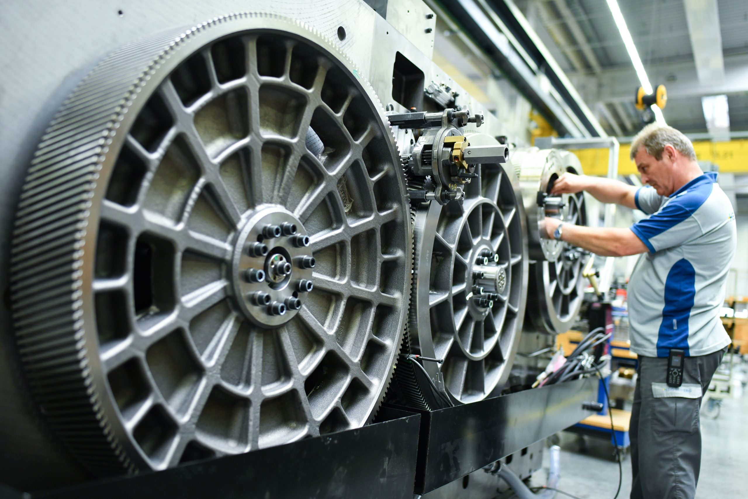 Maschinenbau: Weiterhin größter industrieller Arbeitgeber Foto: picture alliance/Uwe Anspach/dpa