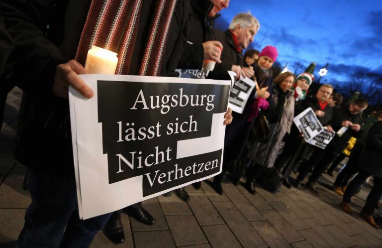 Demonstration in Augsburg