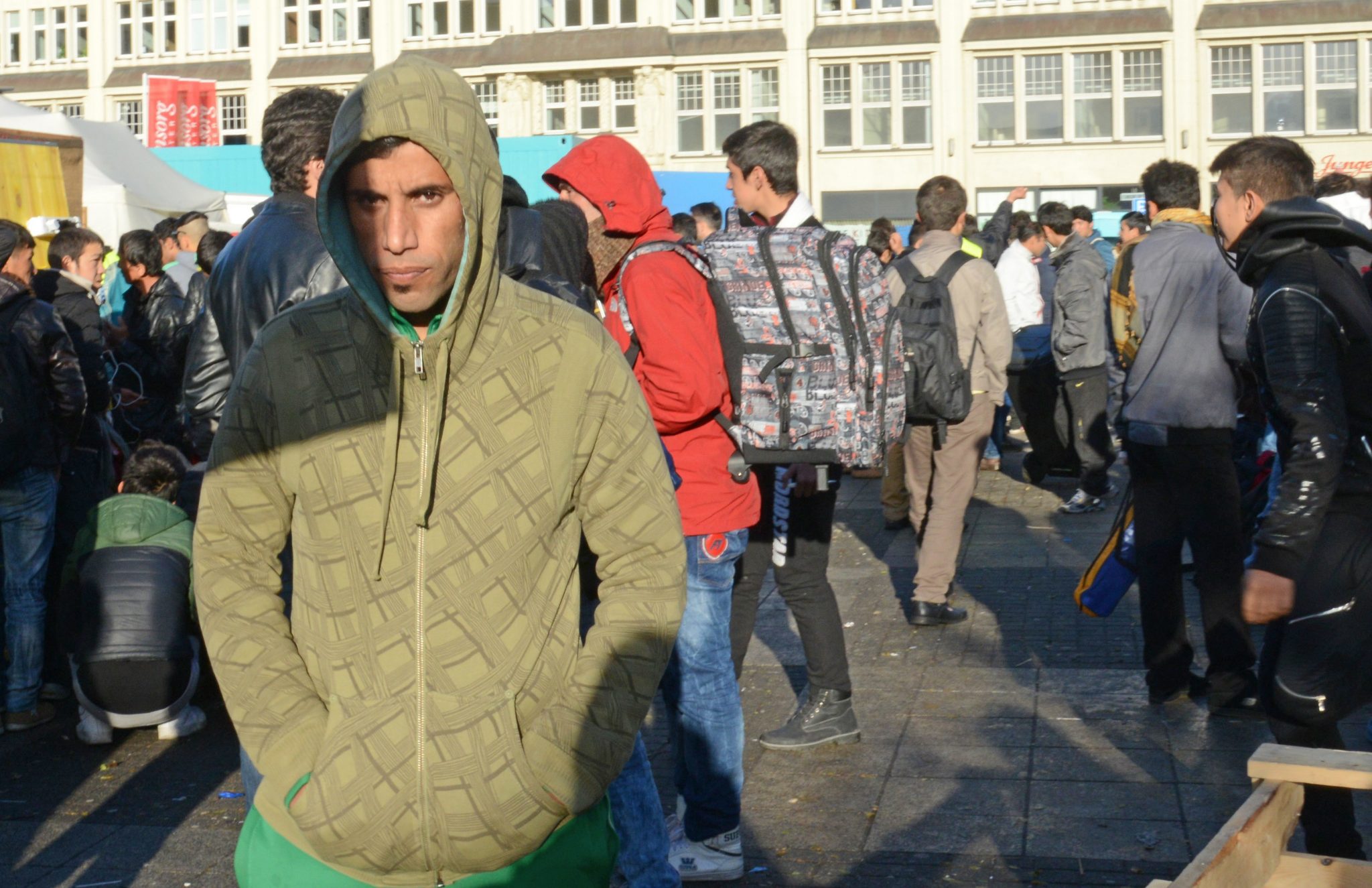 Asylsuchende in Hamburg