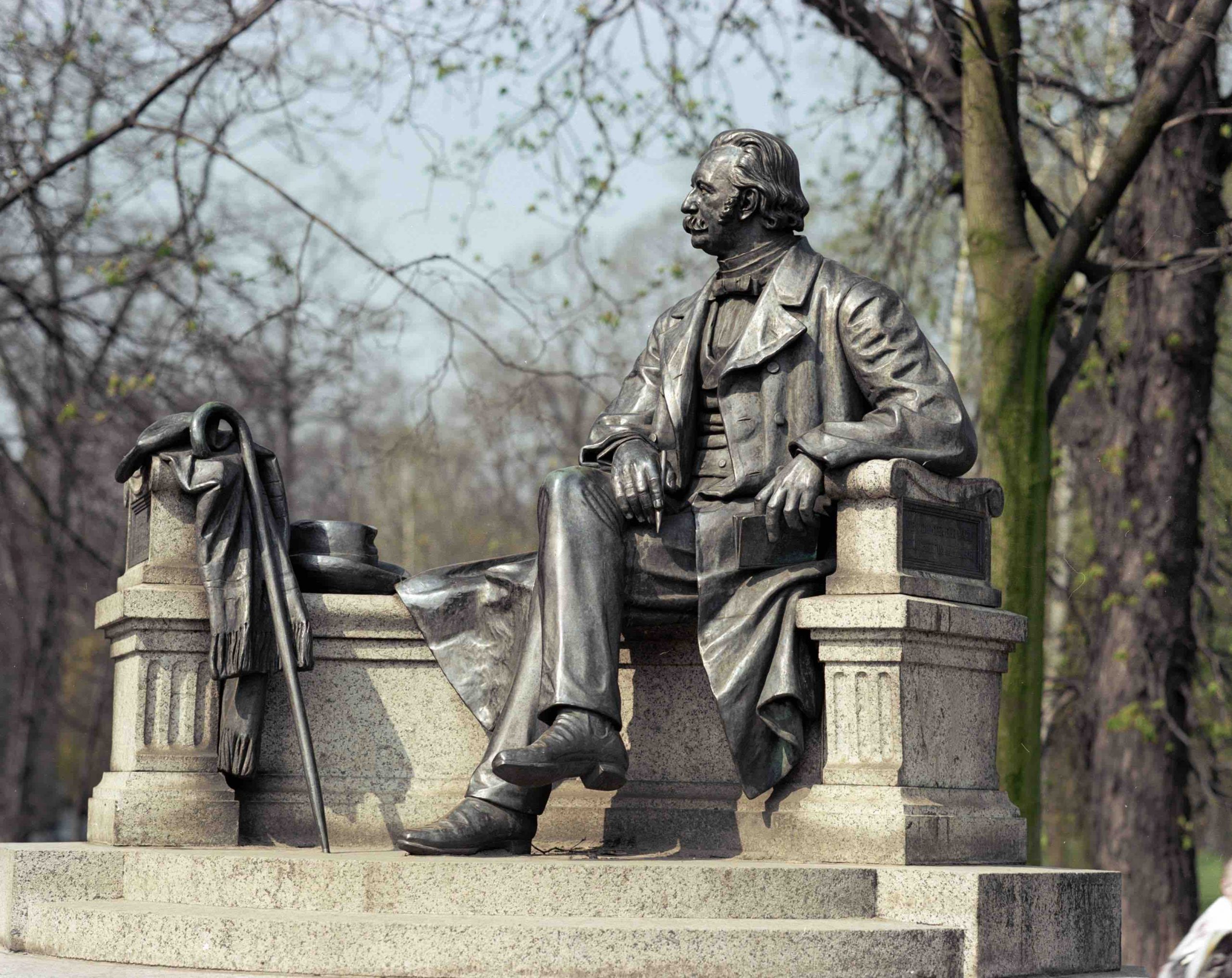 Fontane-Denkmal in Neuruppin Foto: picture alliance / akg