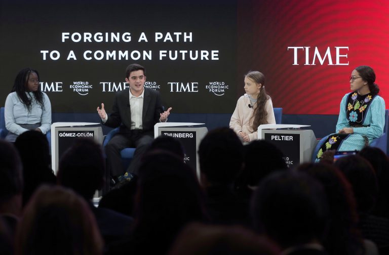 Greta Thunberg beim WEF