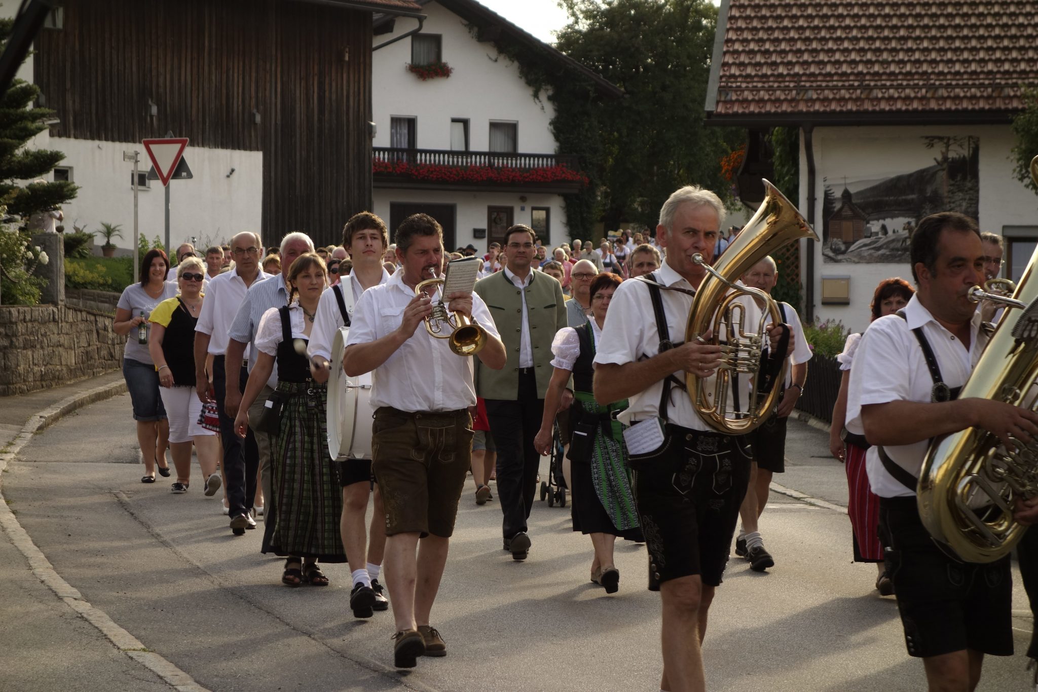 Dorffest in Zenting im Bayerischen Wald