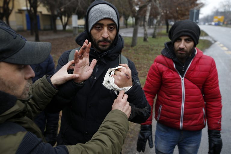 Serbia Hungary Migrants